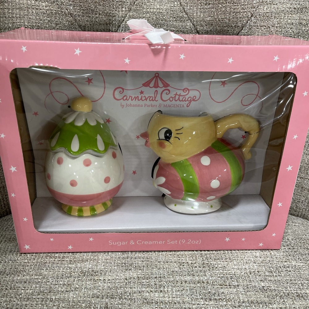 Johanna Parker Easter Sugar and Creamer